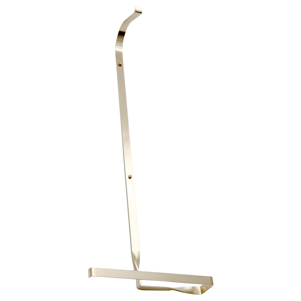 Wand-Valet Stand Messing poliert brüniert Contemporary Galant_02 von Josep Abril im Angebot