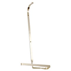 Wall Valet Stand Brass Polished Burnished Contemporary Galant_02 by Josep Abril