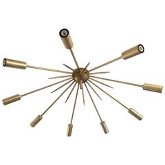 Brass Flush Mount by Stilnovo 6