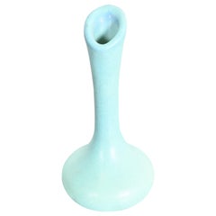 Van Briggle Arts & Crafts Turquoise Glazed Ceramic Bud Vase