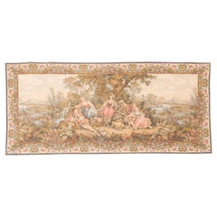 French Tapestry Panel from Paris Machine Made c1930's