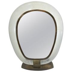 Venini Opaque Glass Vanity Mirror