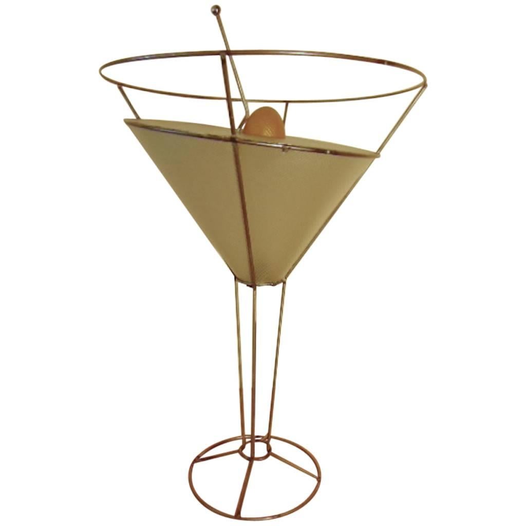 Martini Glass Desk Lamp by Daniel Sadler