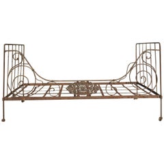 Antique Campaign Bed