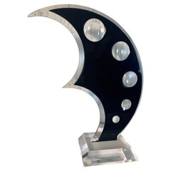 Crescent Moon-Skulptur des Halbmondes von Shlomi Haziza