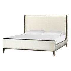 Modern Upholstered King Size Bed