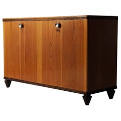 Elm sideboard 'OK' by Axel Einar Hjorth for Nordiska Kompaniet, Sweden, 1930s