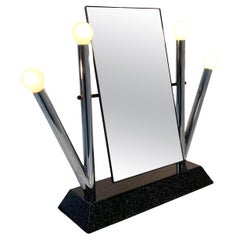 Yucca Table Mirror by Anna Anselmi for Bieffeplast, 1980s
