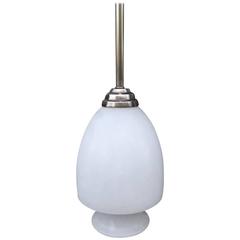 Alabaster and Bronze Light Fixture 4