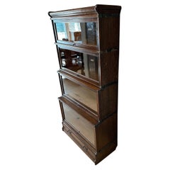 Oak Globe Wernicke Bookcase