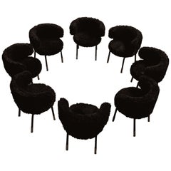 Gianni Moscatelli Dining Chairs for Formanova, 1968, Set of 8