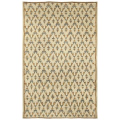 Doris Leslie Blau Midcentury Moroccan Geometric Handmade Wool Rug (tapis de laine fait main)