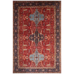 Oversized fine Afghan Turkmen Rug - 120 KPSI