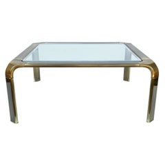 John Widdicomb Stil Vintage Couchtisch Wasserfall Couchtisch