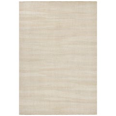 Vintage Oversized Kilim in White and Beige Tones from Rug & Kilim