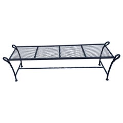 Giacometti Style Iron Bench