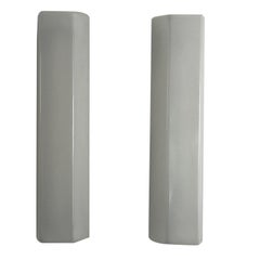 Rectangular Prism Plexi Pair of Sconces with Fluorescent Tube, 1960s, Germany