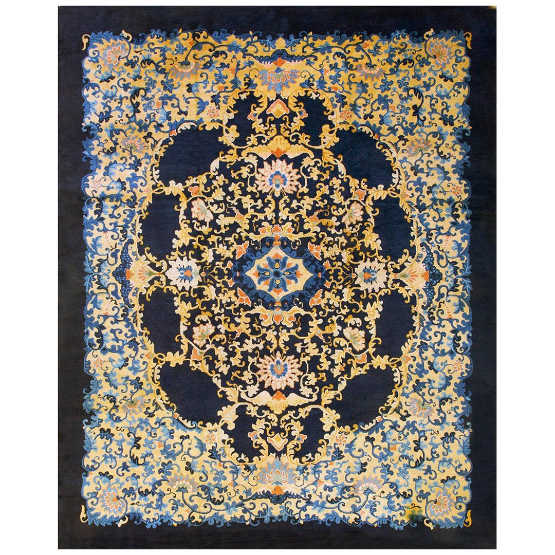 Early 20th Century Chinese Peking Carpet For Sale