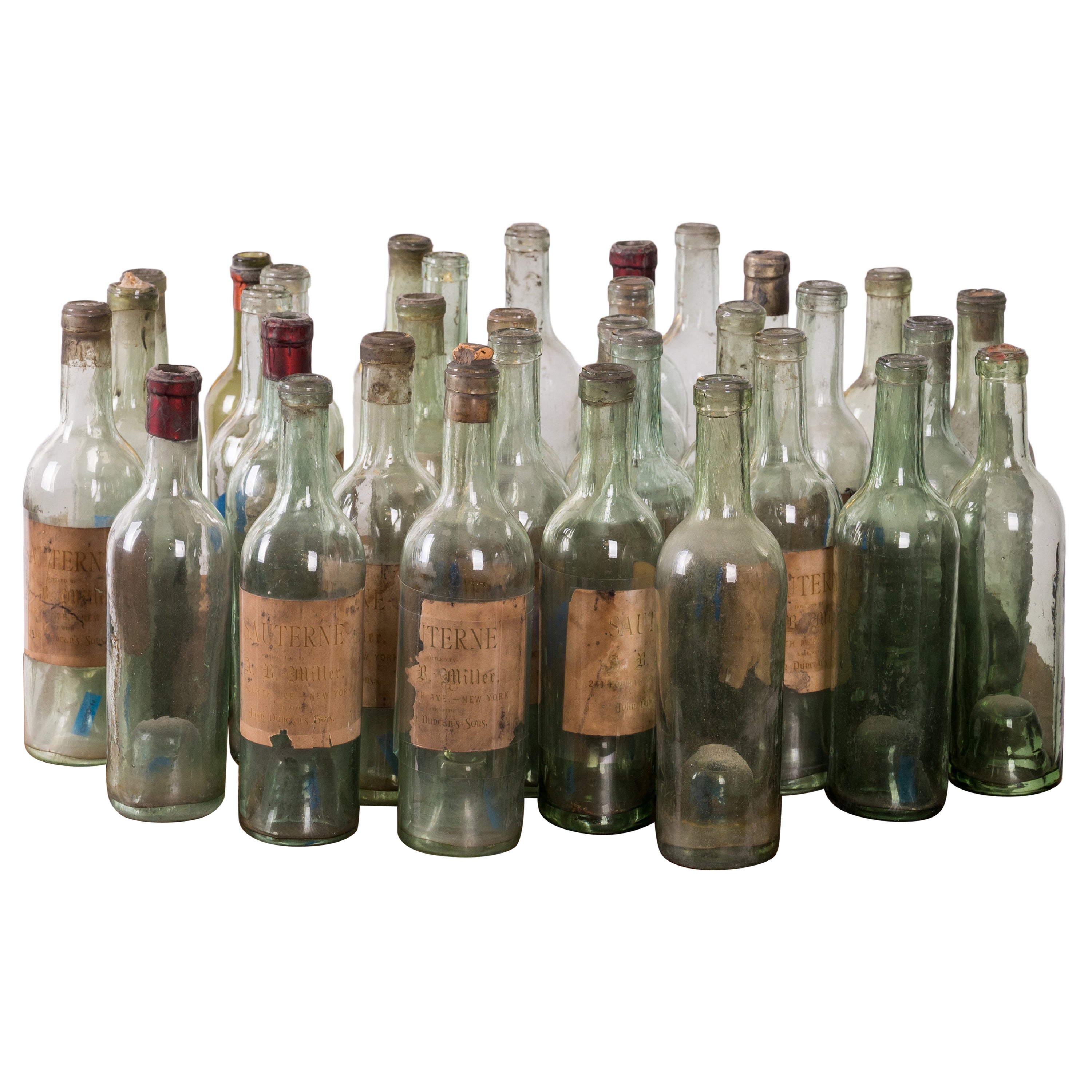 33 bottiglie di vino Sauterne, Savannah, Ga Storia, XIX secolo