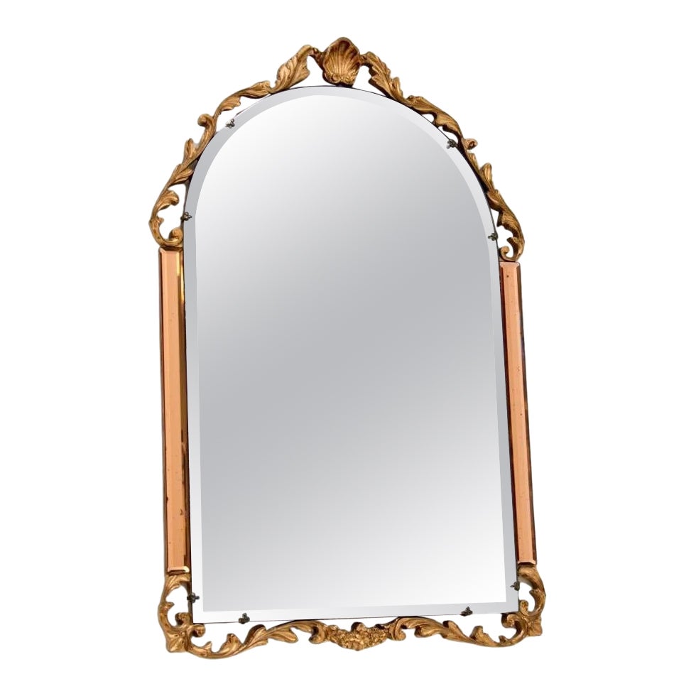 Specchio decorativo d'epoca in stile Art Decor
