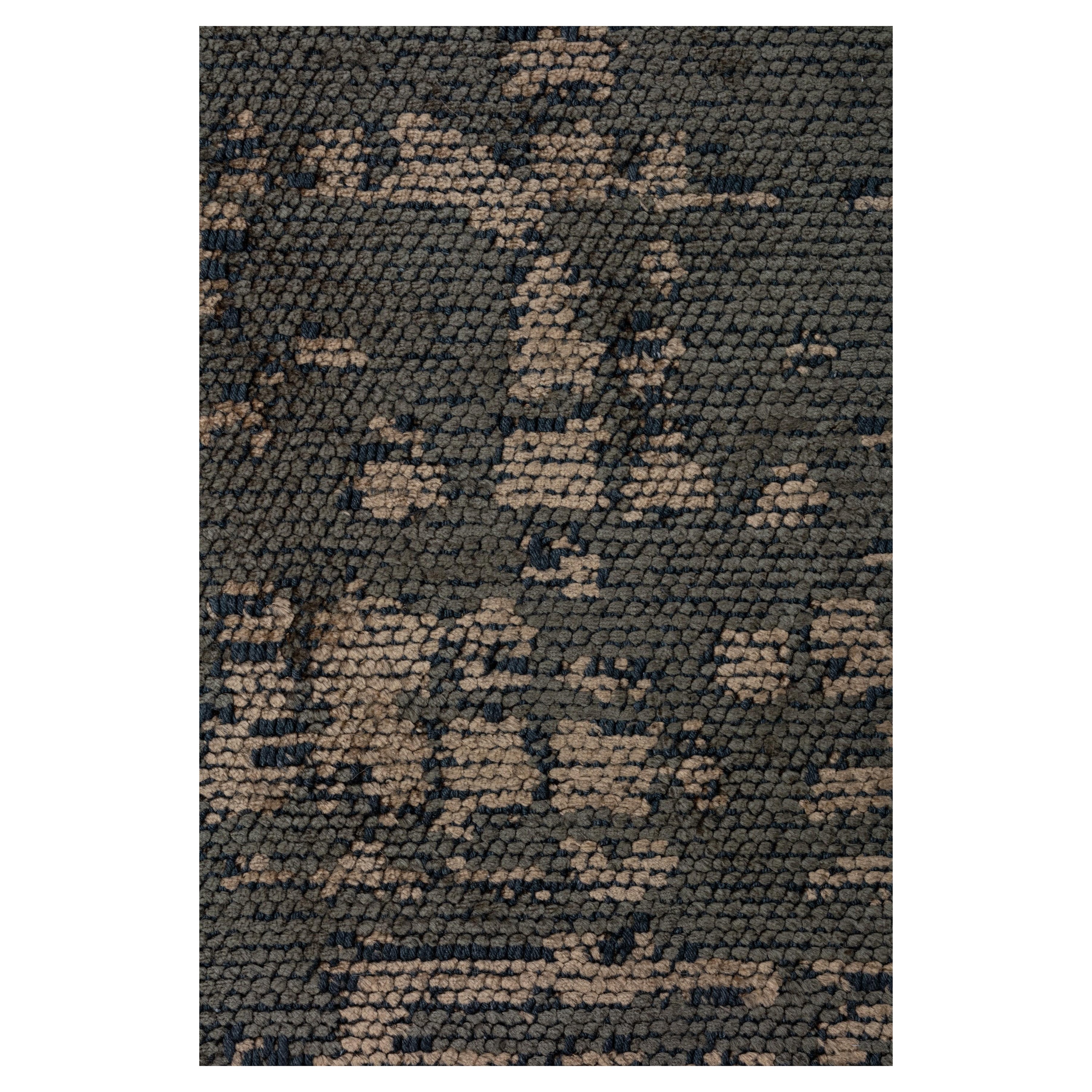 En vente :  (Gris) Moderne  Tapis de sol abstrait de luxe