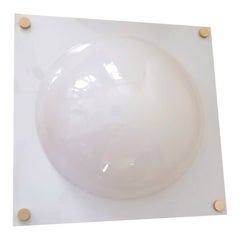 "Wall blob" - plexiglass wall sconce by Candas Design