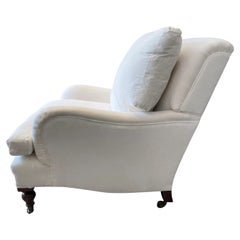 Armchairs, upholstered pair ' Howard Design' made by Garners