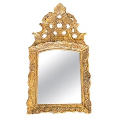 Französisch 19. Jahrhundert Louis XVI Giltwood Hochzeitsspiegel