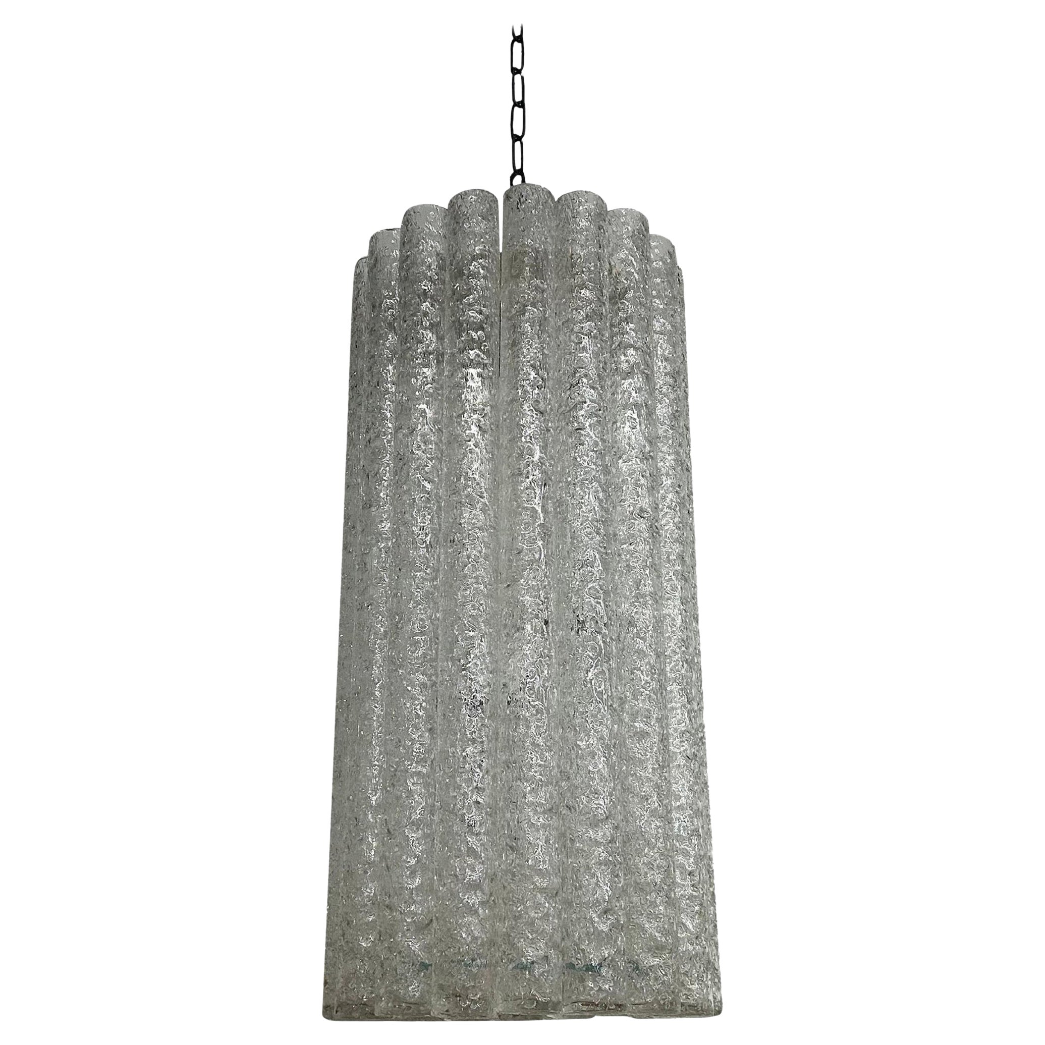 Murano Glass Chandelier by Toni Zuccheri for Venini