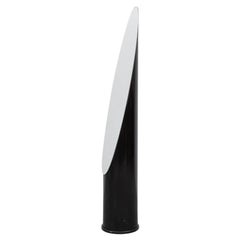 1970's Roger Lecal Style Black Standing Lipstick Mirror