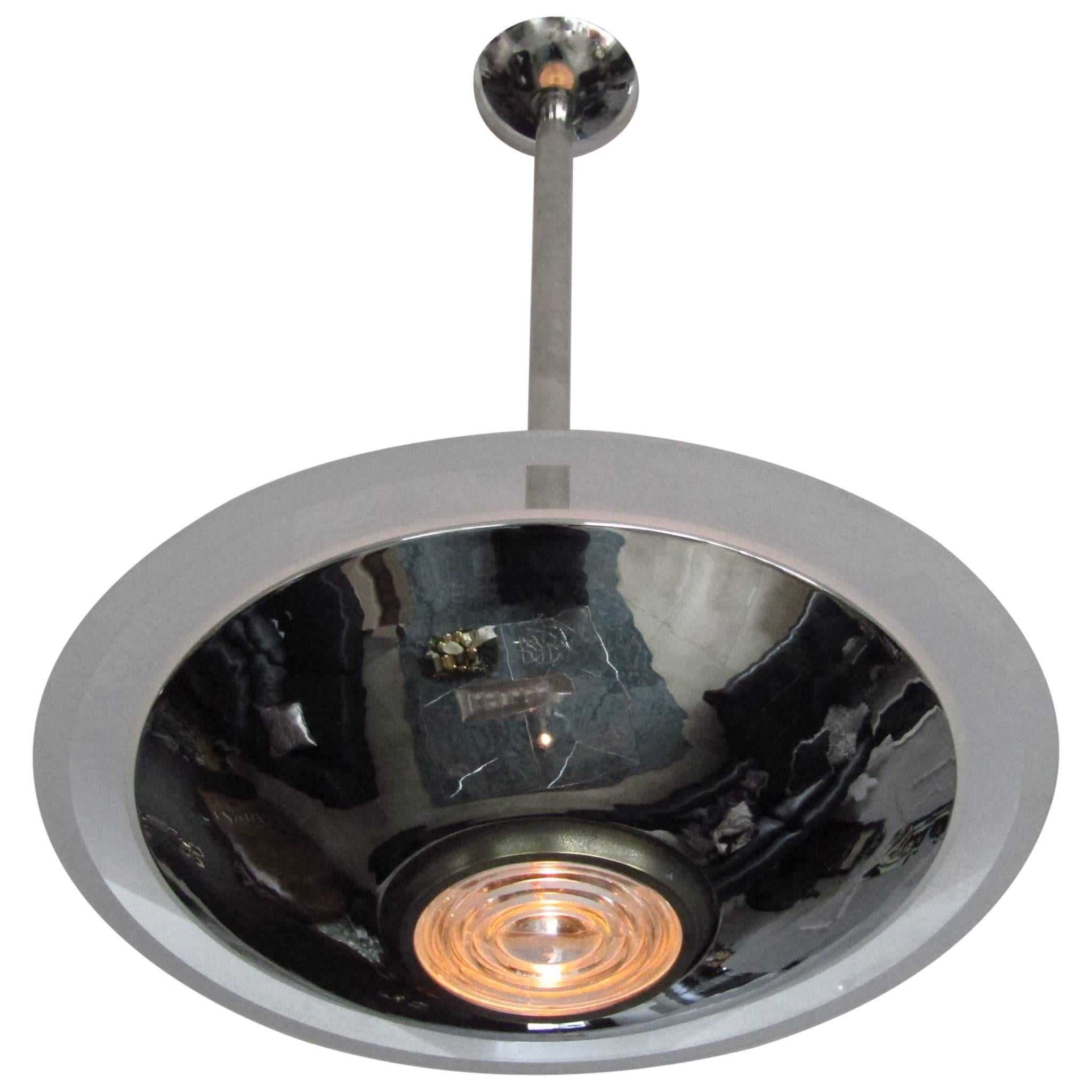 Art Deco Candelier by Jean Perzel, France, 1935