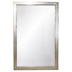 Large Floor Mirror with Metal Leaf Finish Frame, by Vicente Wolf
