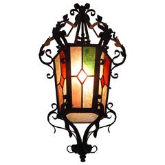 Jugendstil Arts and Crafts Art Nouveau Chandelier Pendant Light Fixture
