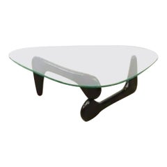 Isamu Noguchi Style Organic Form Coffee Table