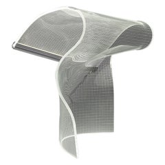 Gweilo Song Table Lamp in Silver Adonised by Partisans 2016