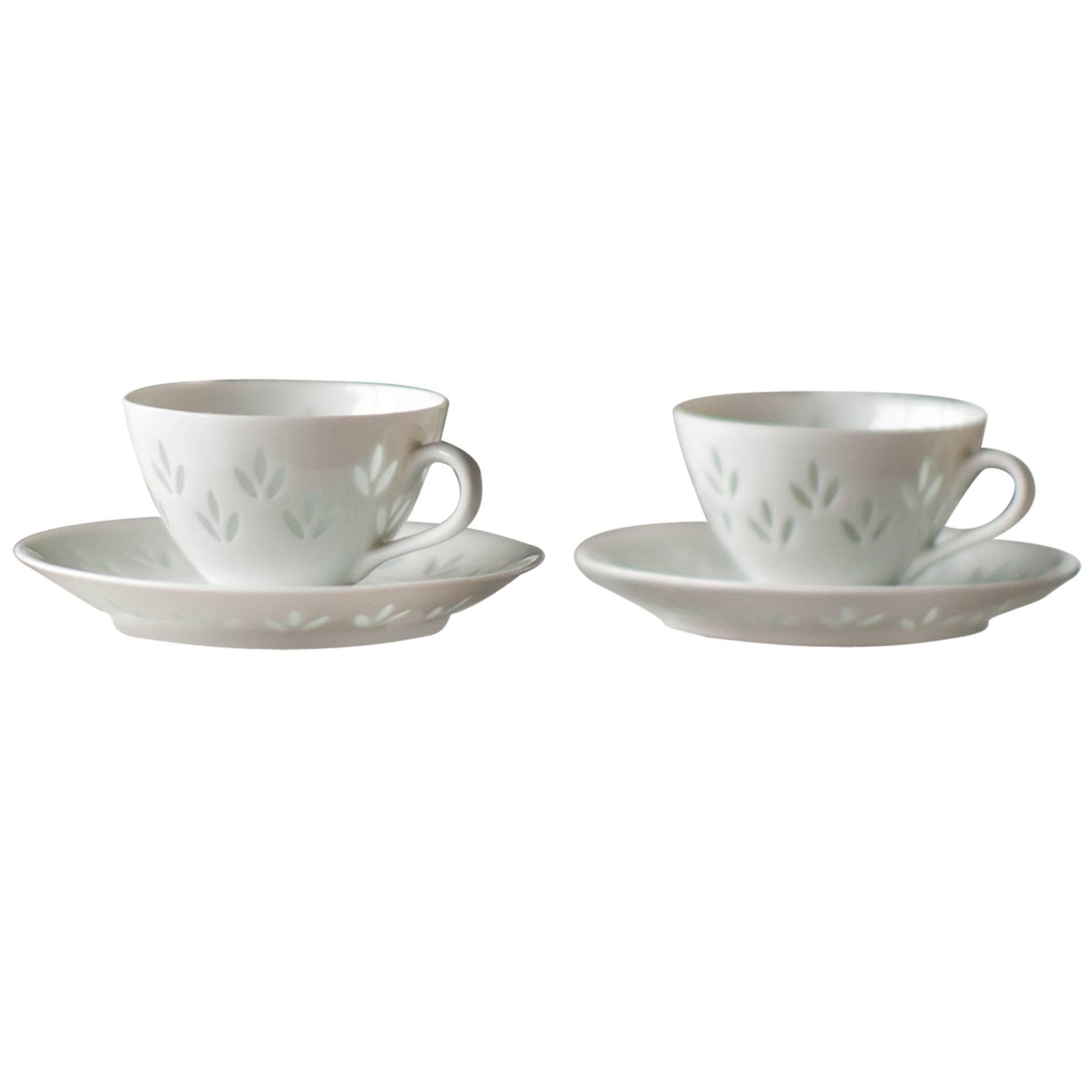 Rice Porcelain 24-Piece Tea Service by Friedl Kjellberg