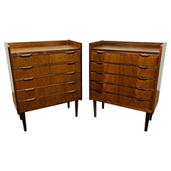 Pair of Danish Rosewood Chests by Henning Jorgensen for Fredericia, Ca. 1960s