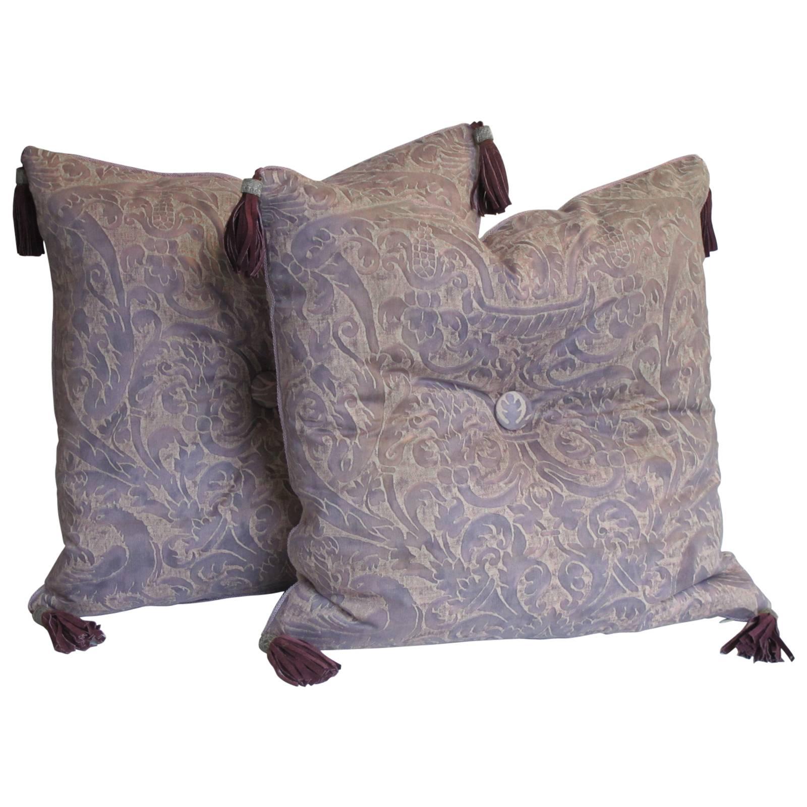 Vintage Fortuny Pillows For Sale