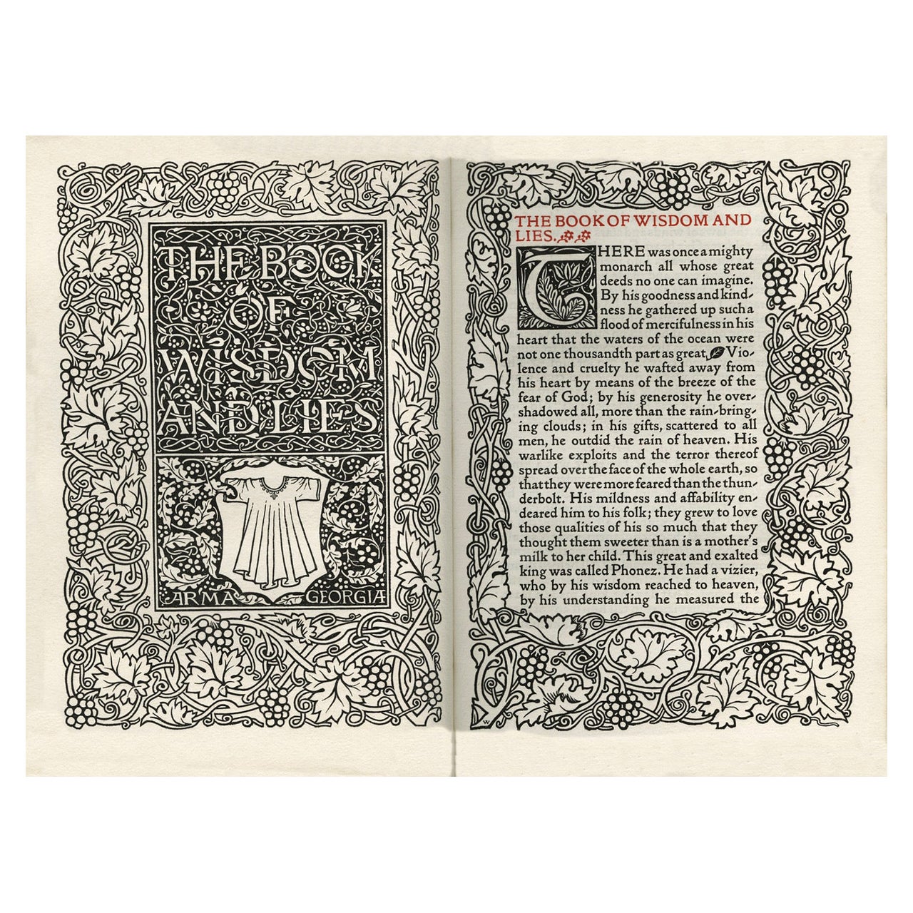 The Book of Wisdom and Lies; Ein Buch traditioneller Geschichten aus Georgia in Asien