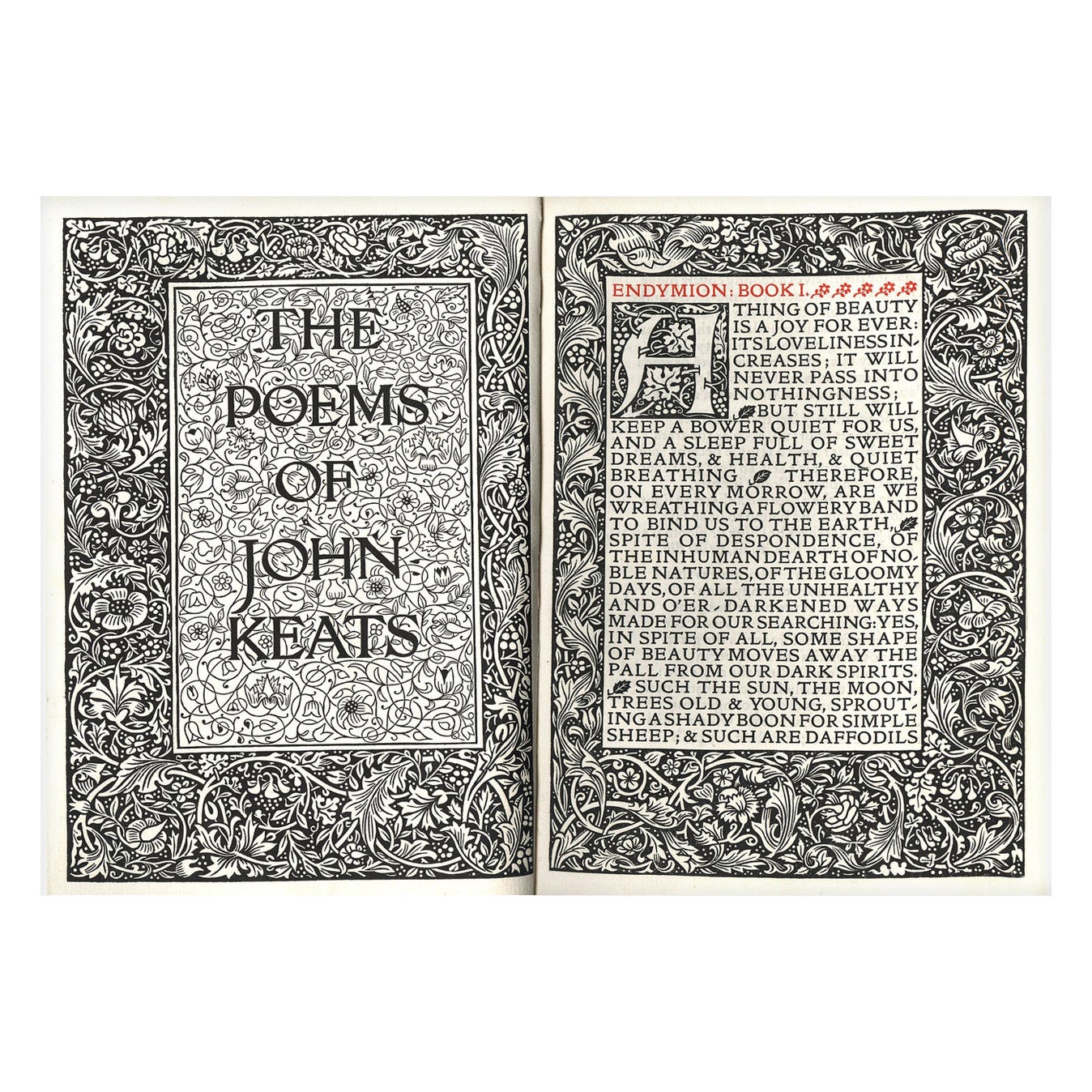 Die Gedichte von John Keats - KELMSCOTT PRESS