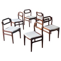 Mid-Century Dining Chairs by Johannes Andersen for Uldum Møbelfabrik