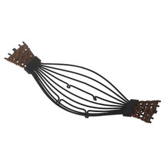 Vintage Iron Fruit Basket 1950s