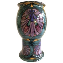 1920s Morrisware Painted Ceramic Vase