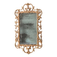 George III Carved and Giltwood Mirror