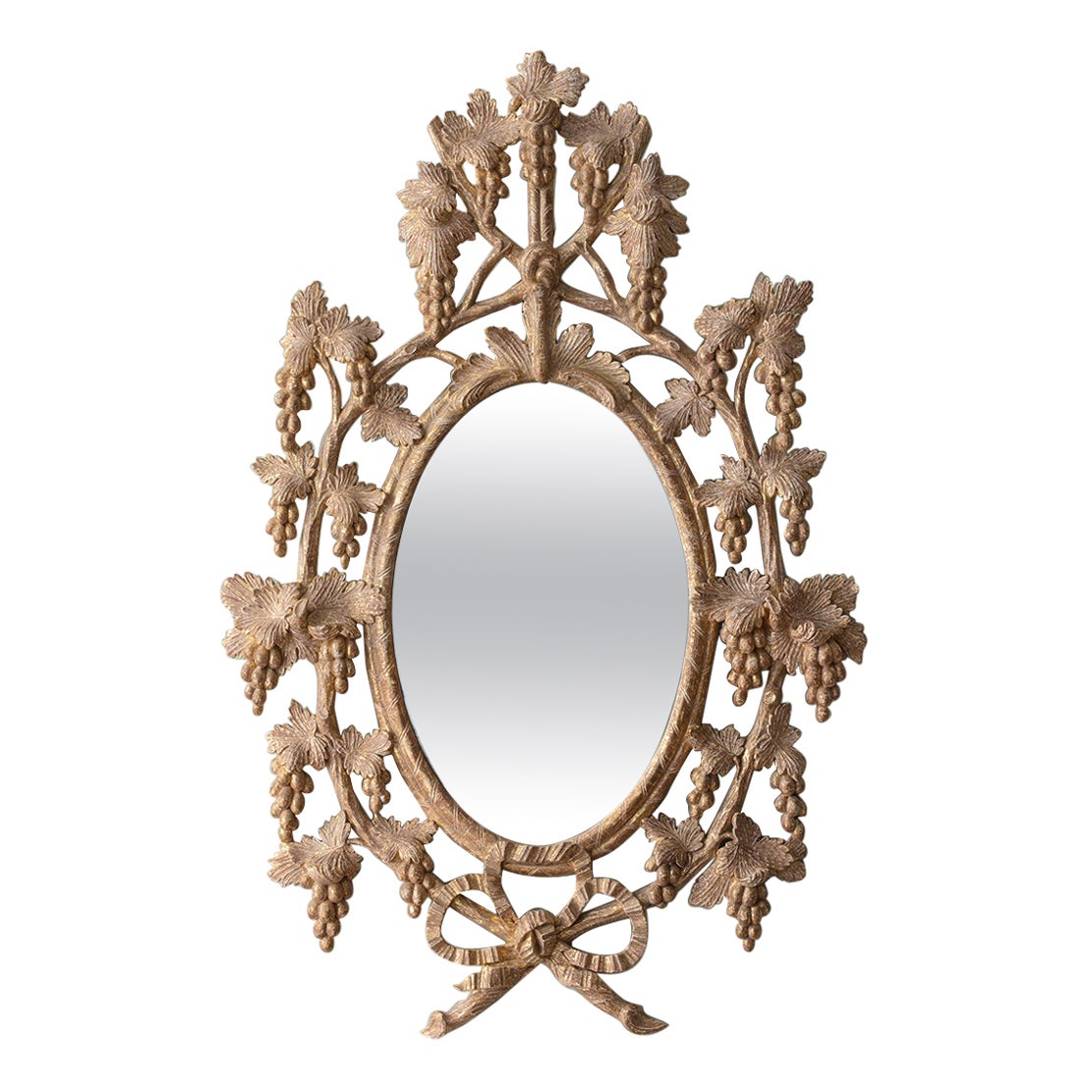 Irish George III Giltwood Mirror, Attributed to John and Francis Booker