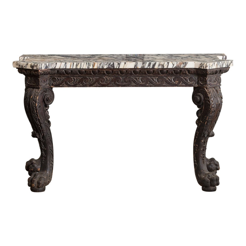 George II Marble Topped Console Table