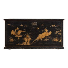 George I Black Lacquer Trunk, c.1720