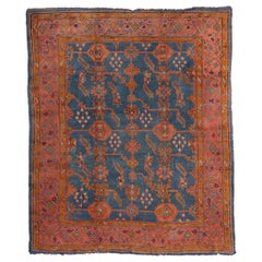 Modest großformatiger Oushak-Teppich (5307), 19. Jahrhundert