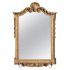 Extremely Rare George II Carved and Giltwood Pier Mirror