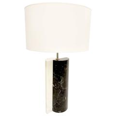 Bi-Colored Marble Table Lamp